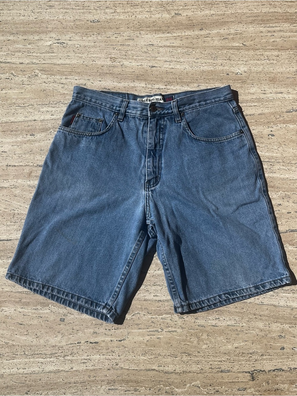 Bugle Boy blue denim shorts